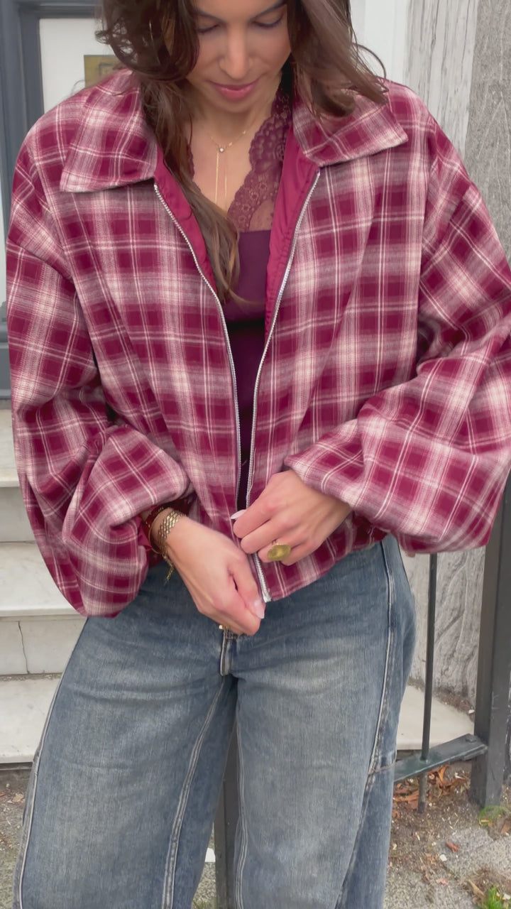 Romy Check Jacket
