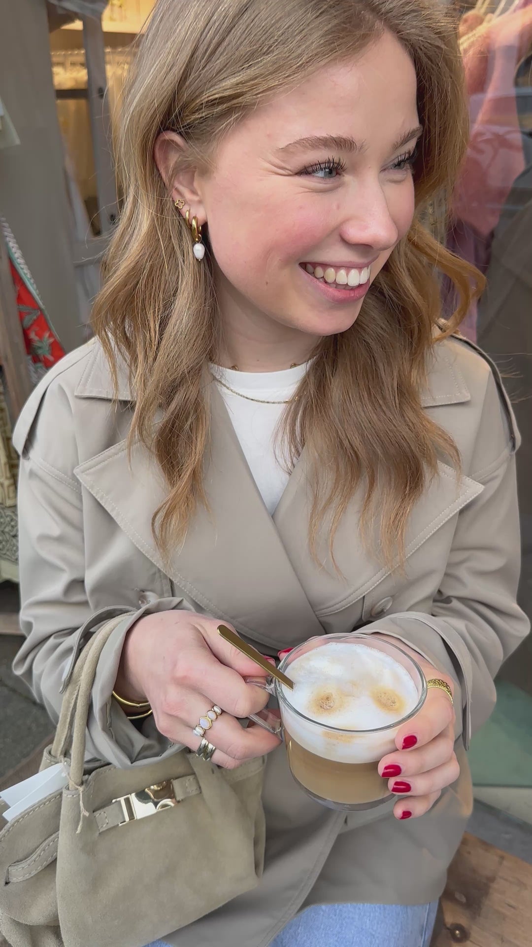 Pinstripe Bottom Blazer