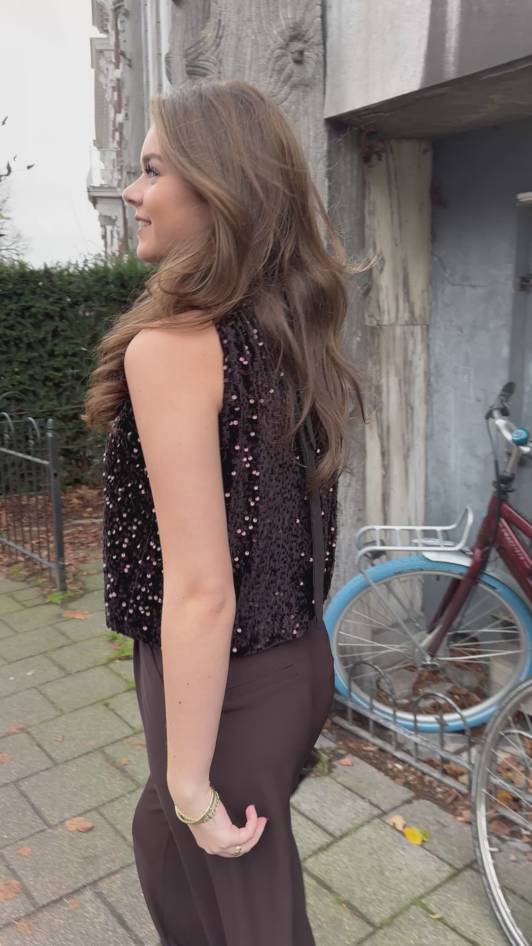 Midnight Sparkle Top