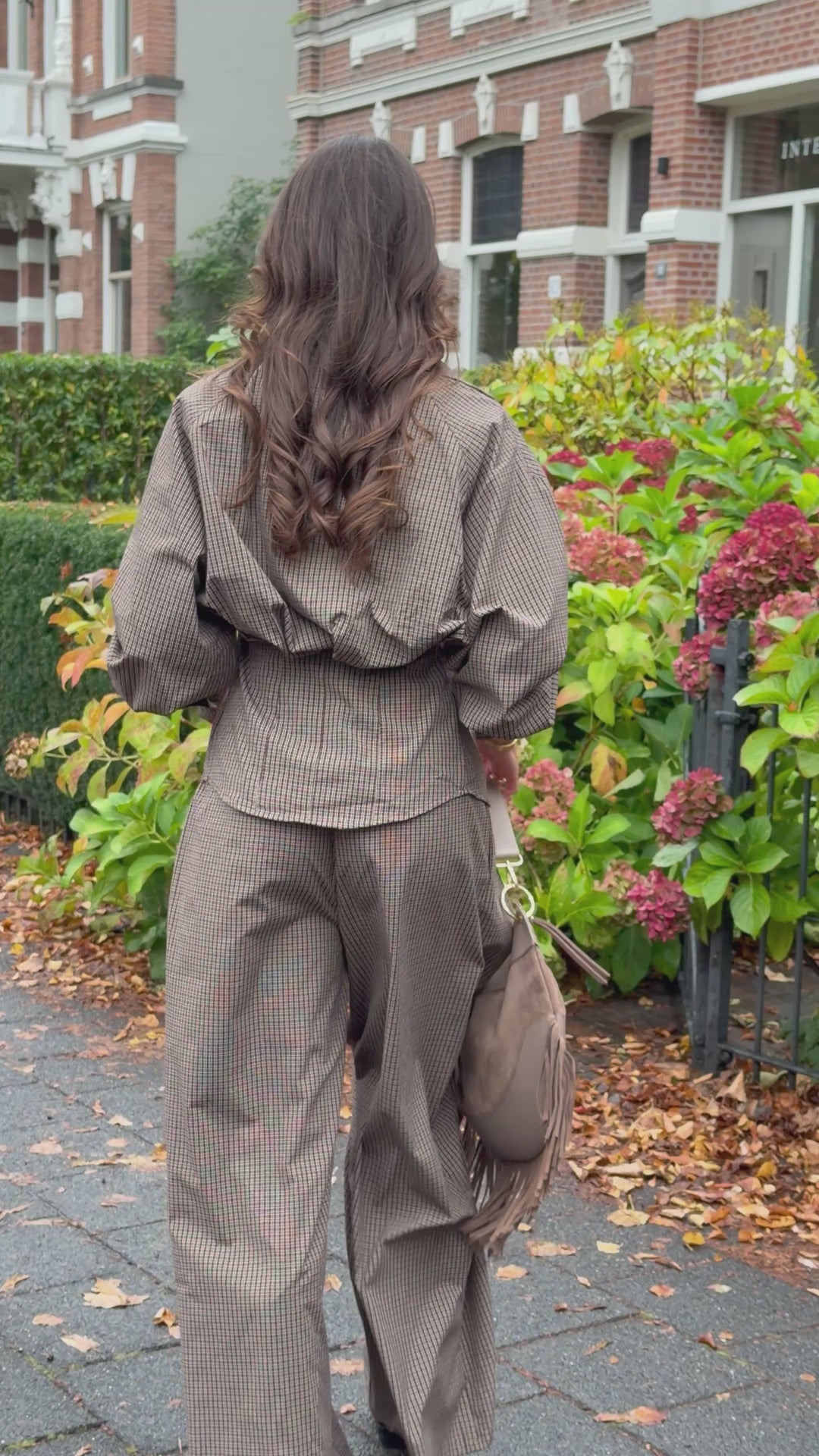 Ida Check Pants