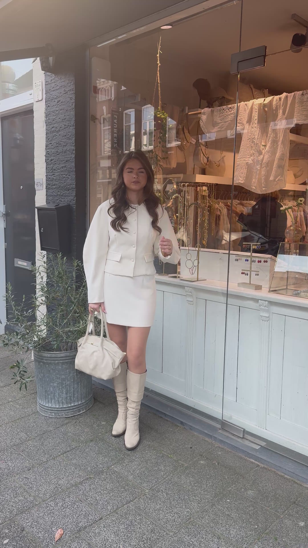 Tailored Spring Skirt