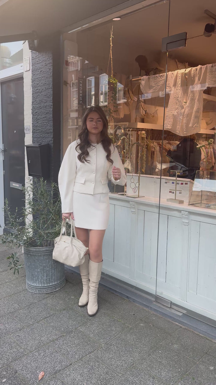 Tailored Spring Skirt