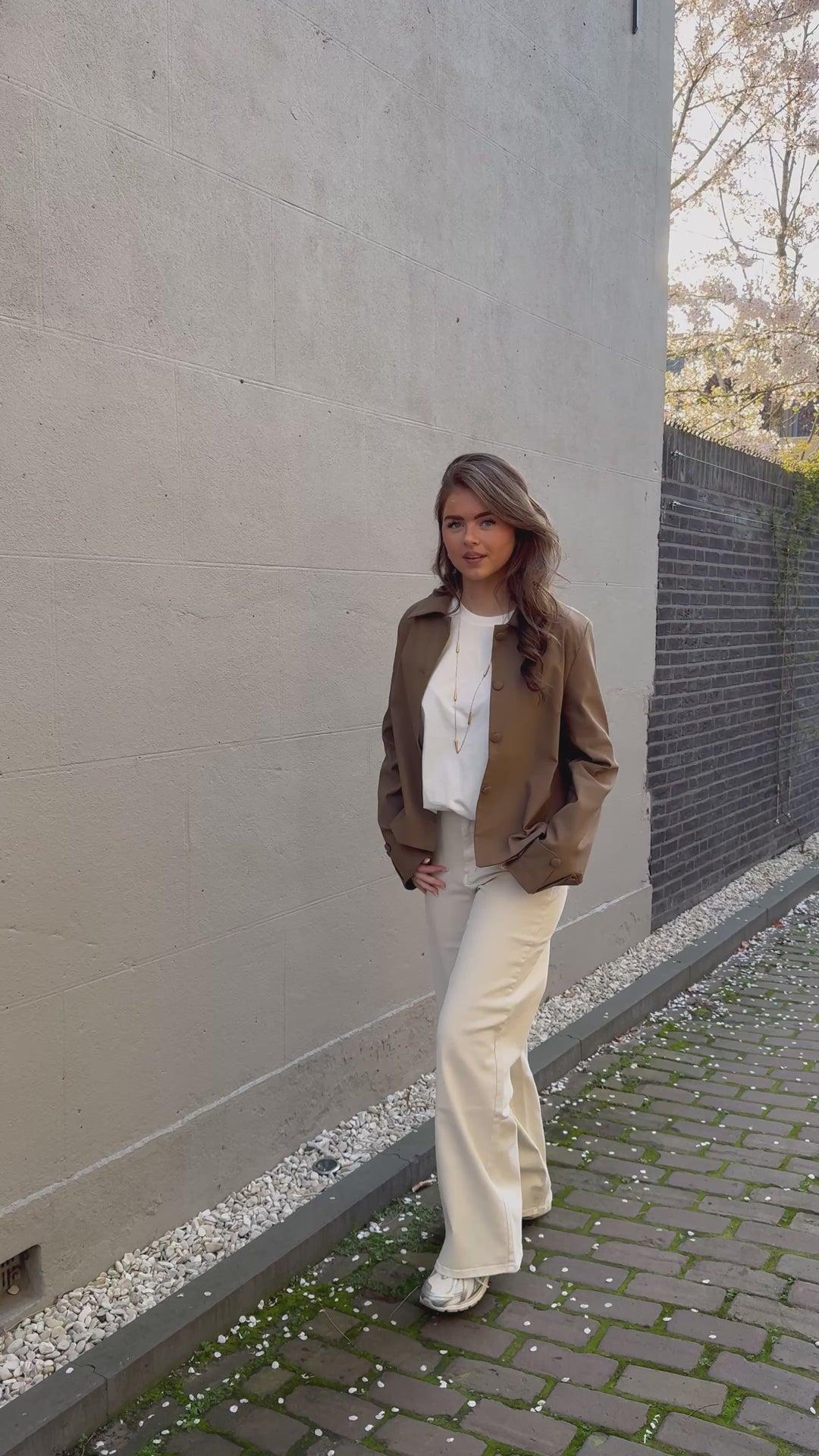 Ivory Straight Fit Jeans