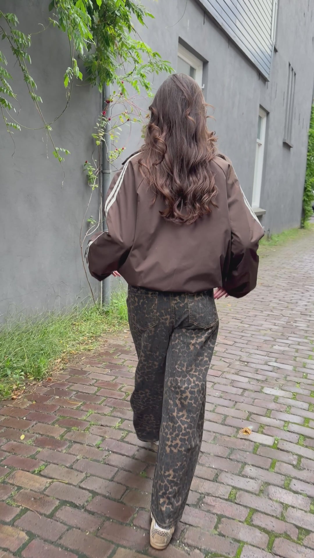 Studded Leopard Jeans
