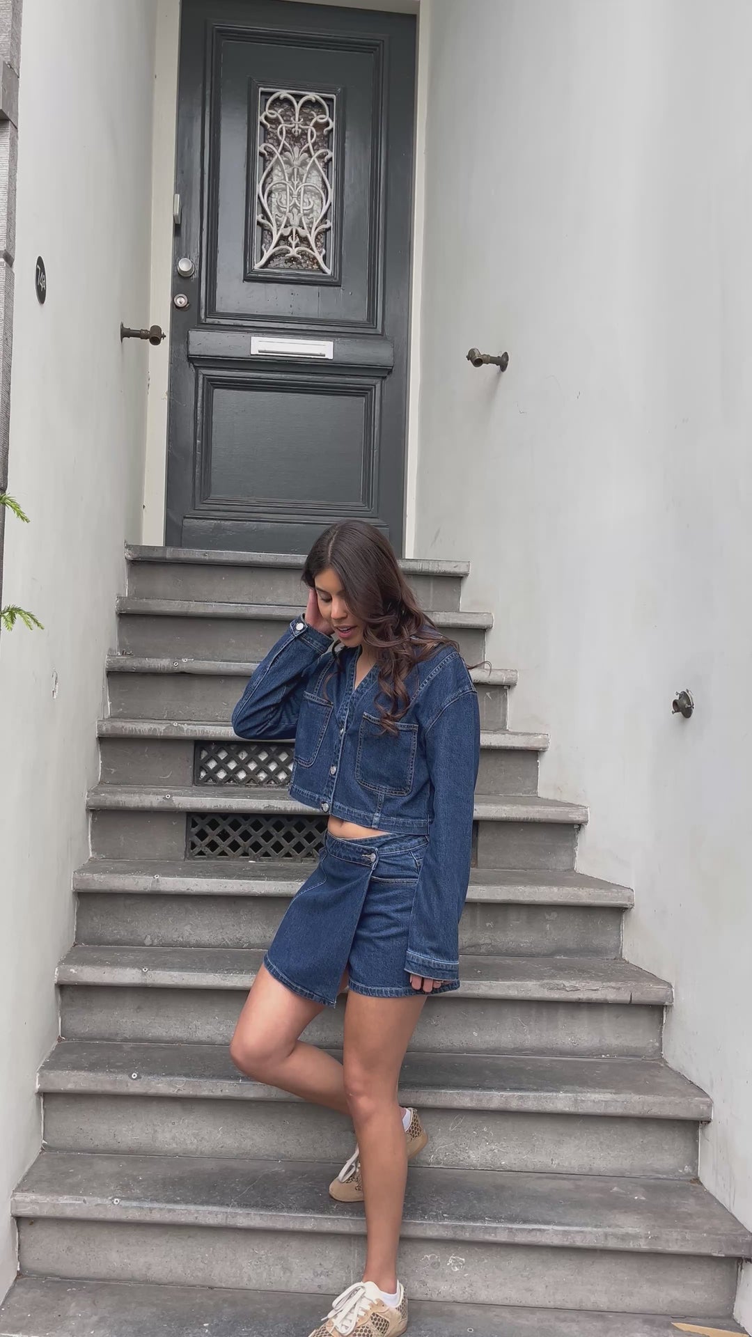 Bella Blue Denim Skirt