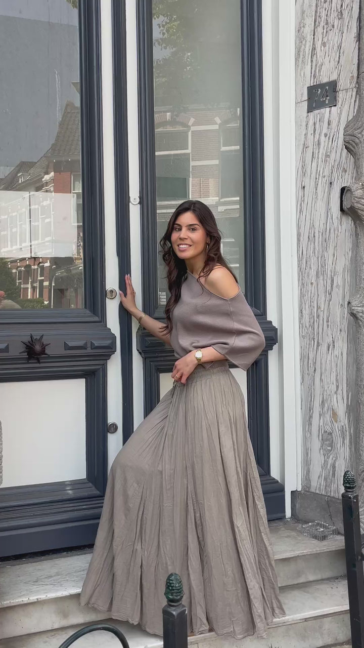 Maxi Plissé Skirt - PRE ORDER